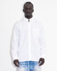 Beams Plus Button Down Oxford Shirt - White