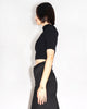 Hyein Seo Knitted Crop Top - Black