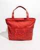 Maison Kitsune Bold Fox Head Large Tote Bag - Burnt Red
