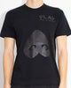 Comme des Garçons PLAY Three Heart Screenprint T-Shirt - Black