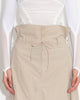 Y-3 Crinkle Nylon Skirt - Clay Brown