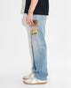 Hysteric Glamour 60's Straight Patch Jeans - Light Indigo